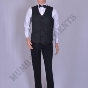 1-waiter dress with round cap