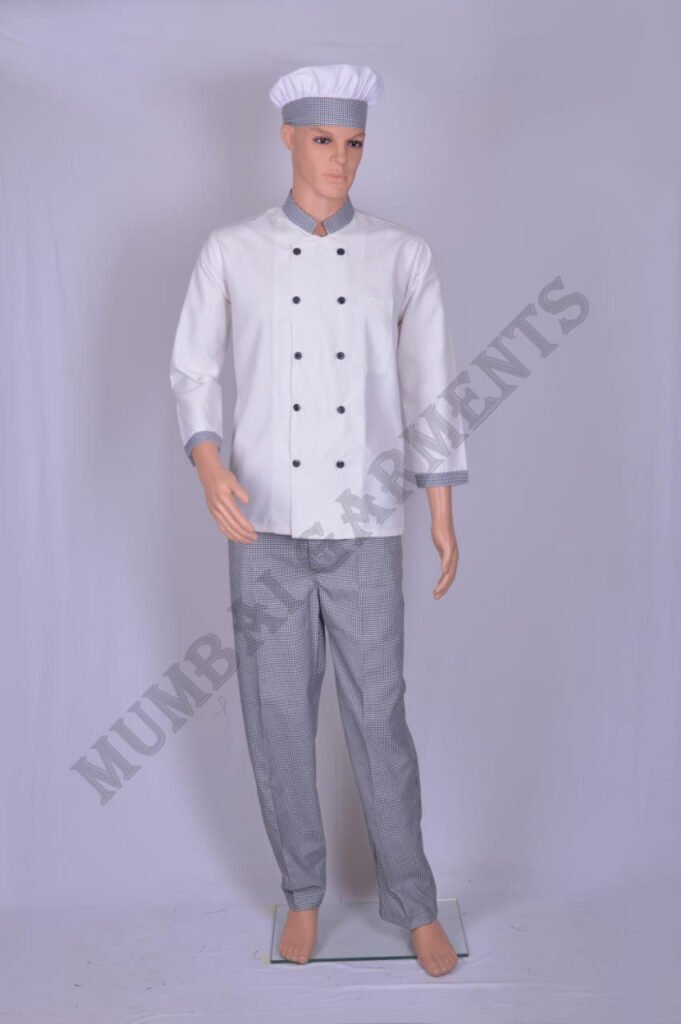 13-34 sleeves chef dress