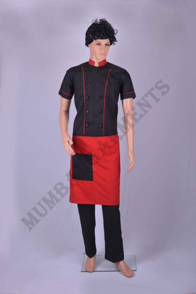 14-half red apon and black cap