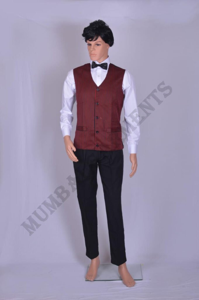 2-waist coat maroon uniform