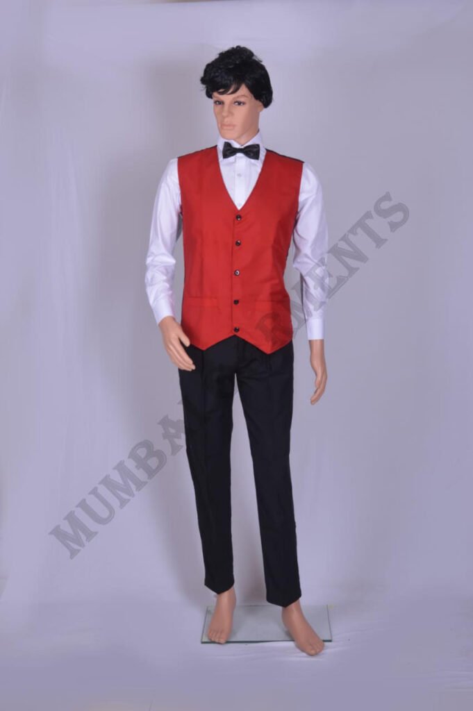 3-Red waist coat unifrom