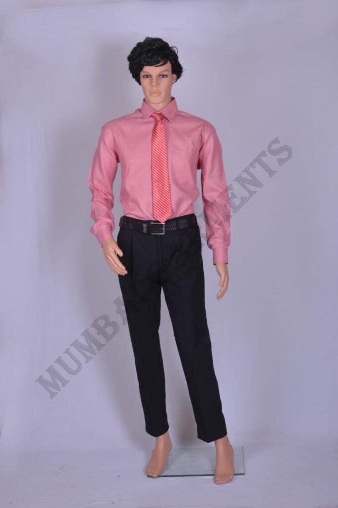 5-Pink sirt and tie