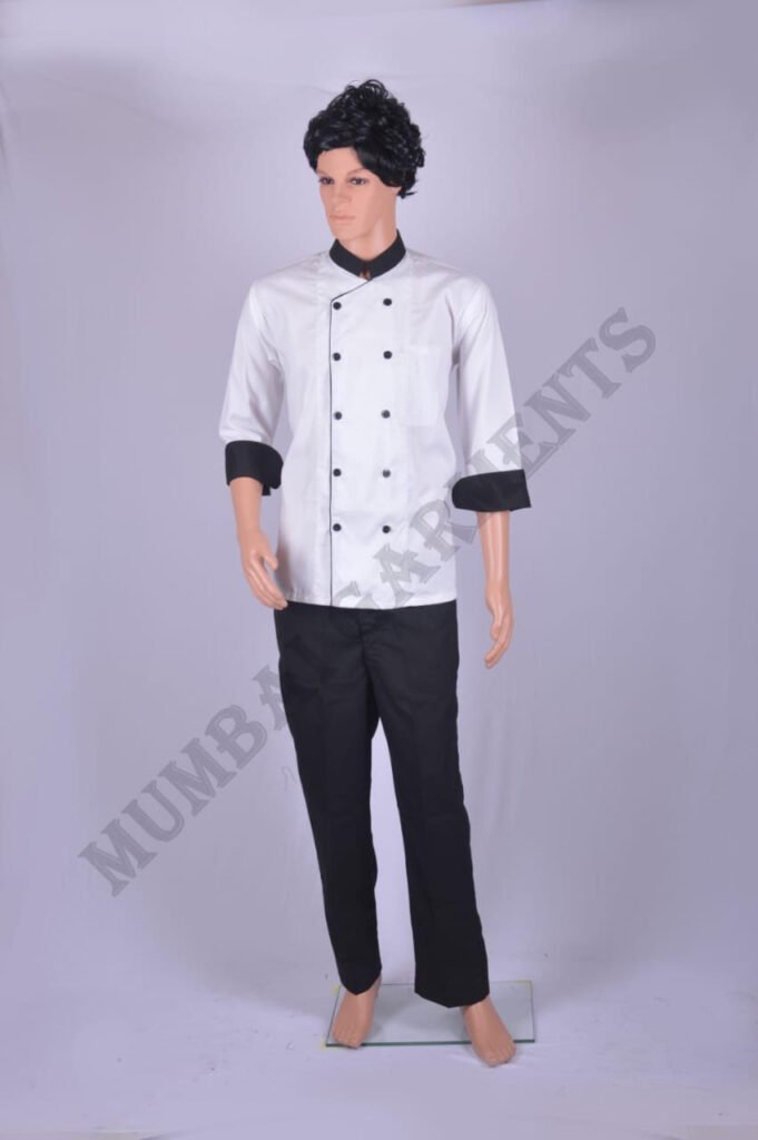 6-3slash4 slleves chef coat