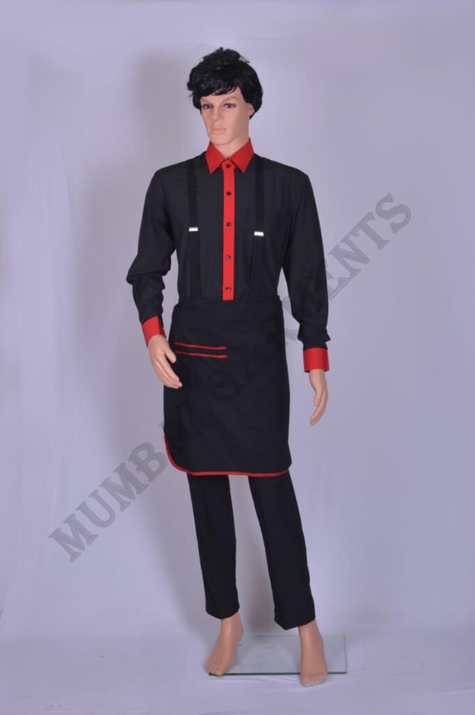 6-half black apron