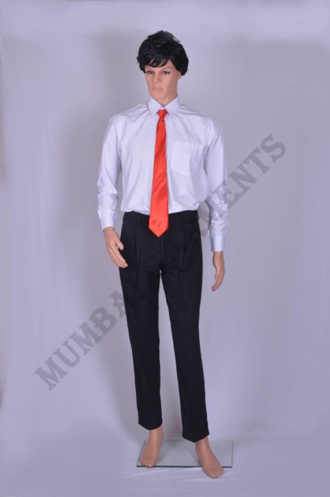 7-white shirt with tie