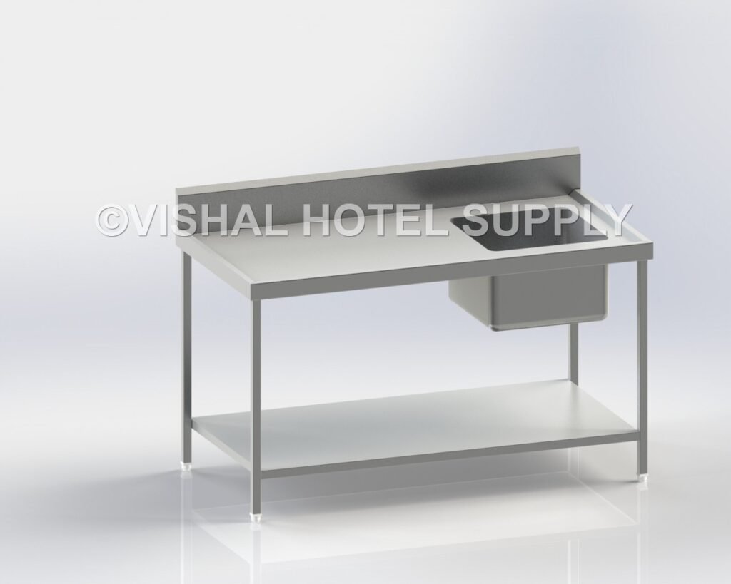 7-work table with sink