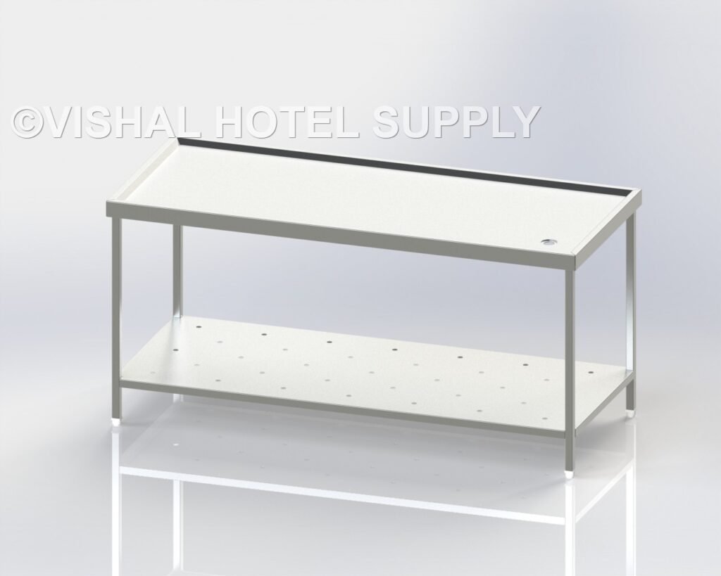 Clean-Dish-Table-Peforated-Shelf