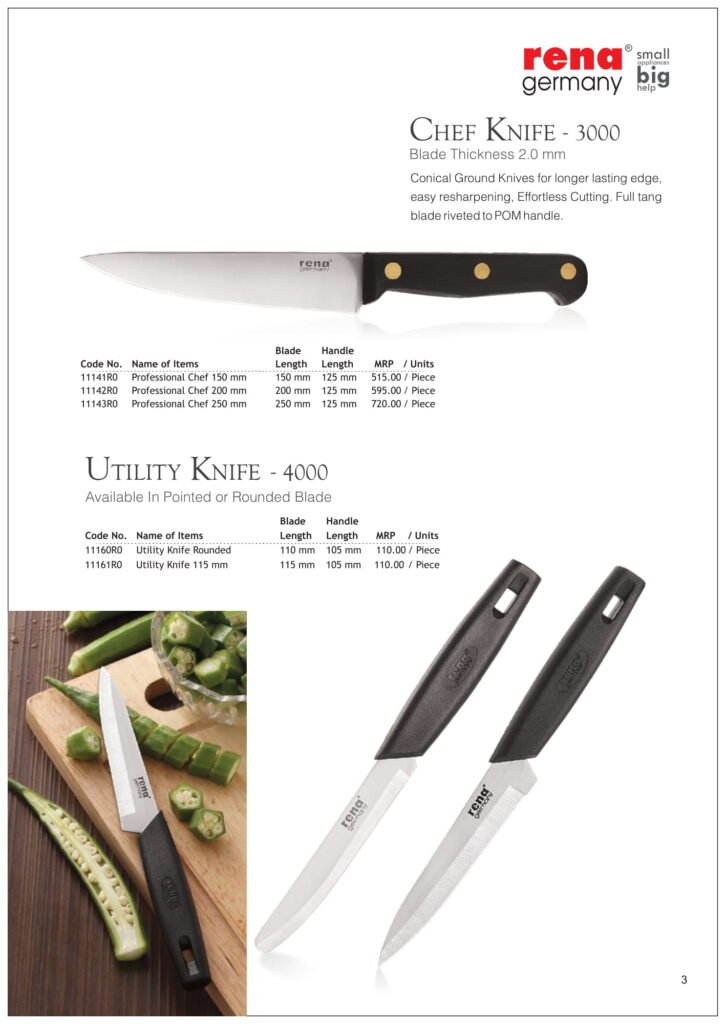 RENA Price List 25 x 17