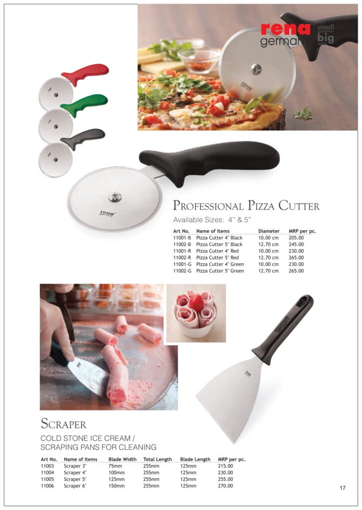 RENA Price List 25 x 17