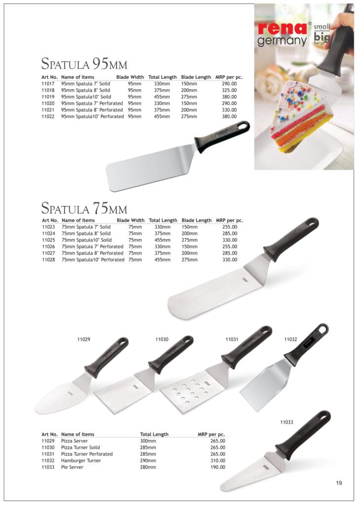 RENA Price List  25 x 17