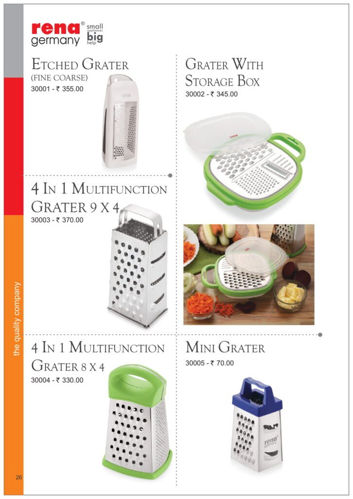 RENA Price List  25 x 17